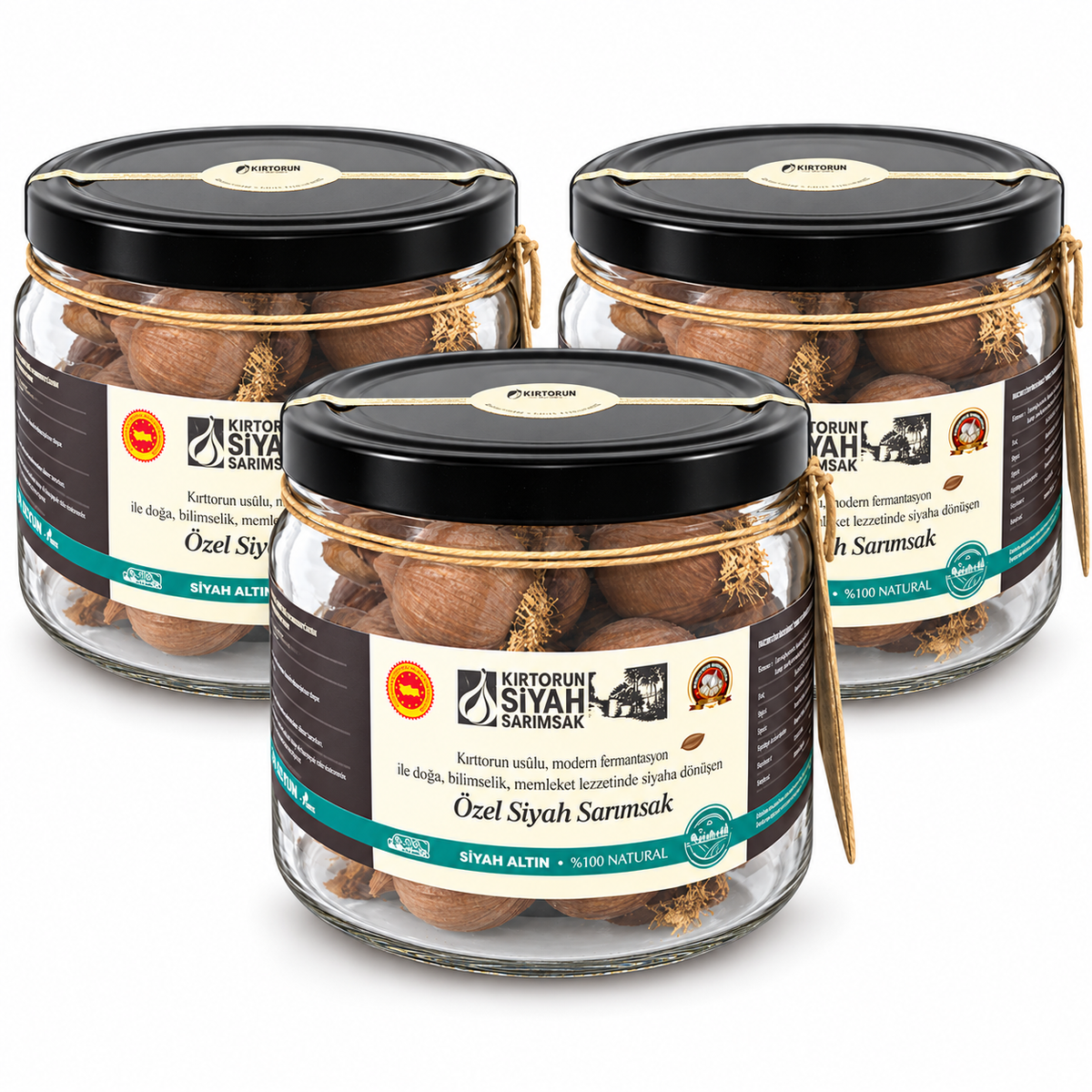 KIRTORUN MÜRDÜK ÖZEL SİYAH SARIMSAK 300 GRAM