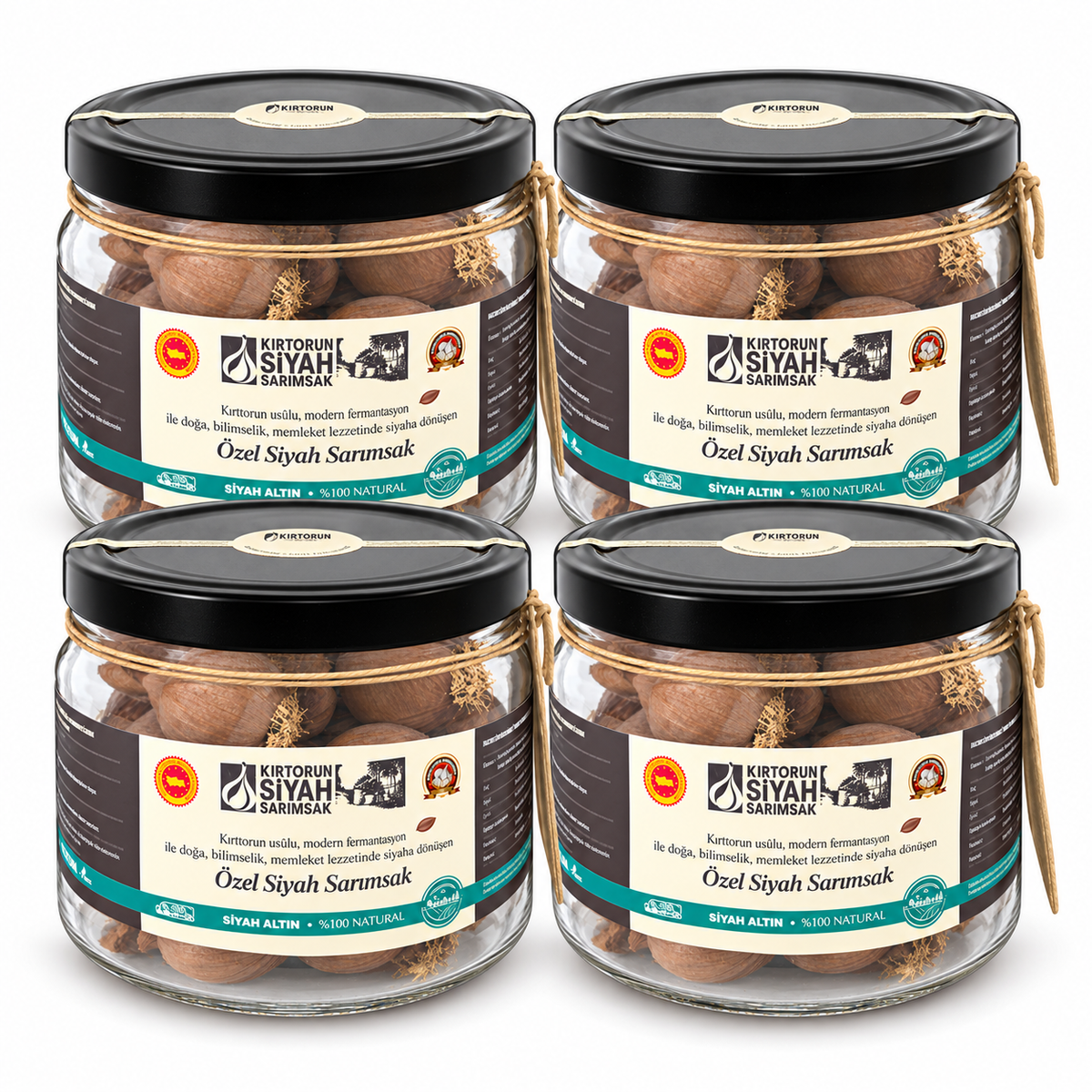 KIRTORUN MÜRDÜK ÖZEL SİYAH SARIMSAK 400 GRAM