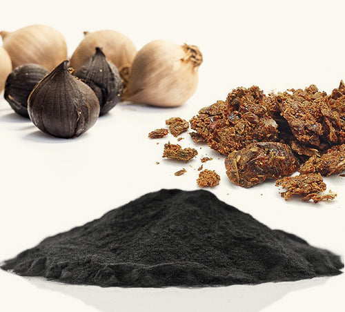 Siyah sarımsak, saf propolis ve siyah sarımsak tozu
